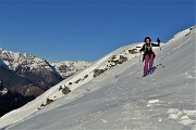 Pizzo Baciamorti e Monte Aralalta, ammantati di neve, con giro ad anello da Capo Foppa di Pizzino il 30 dic. 2019 - FOTOGALLERY